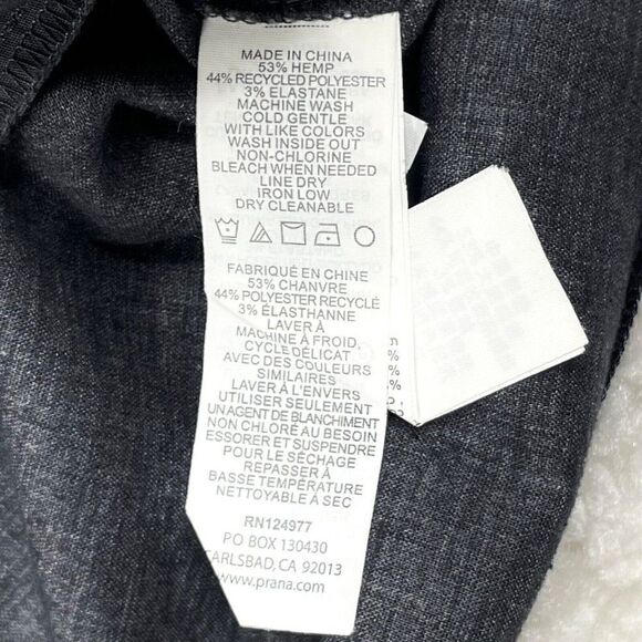 Prana Lizabeth Skirt Charcoal Gray NEW - Picture 10 of 15